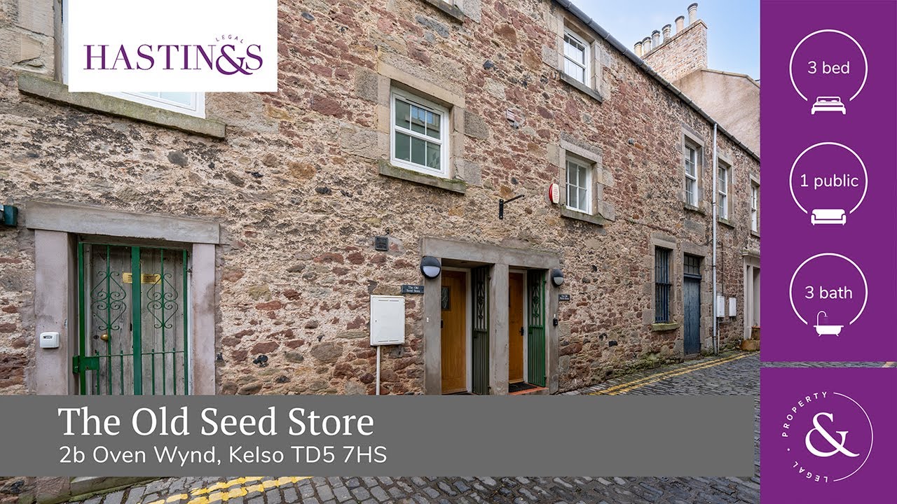 The Old Seed Store, 2b Oven Wynd, Kelso TD5 7HS - Video Tour
