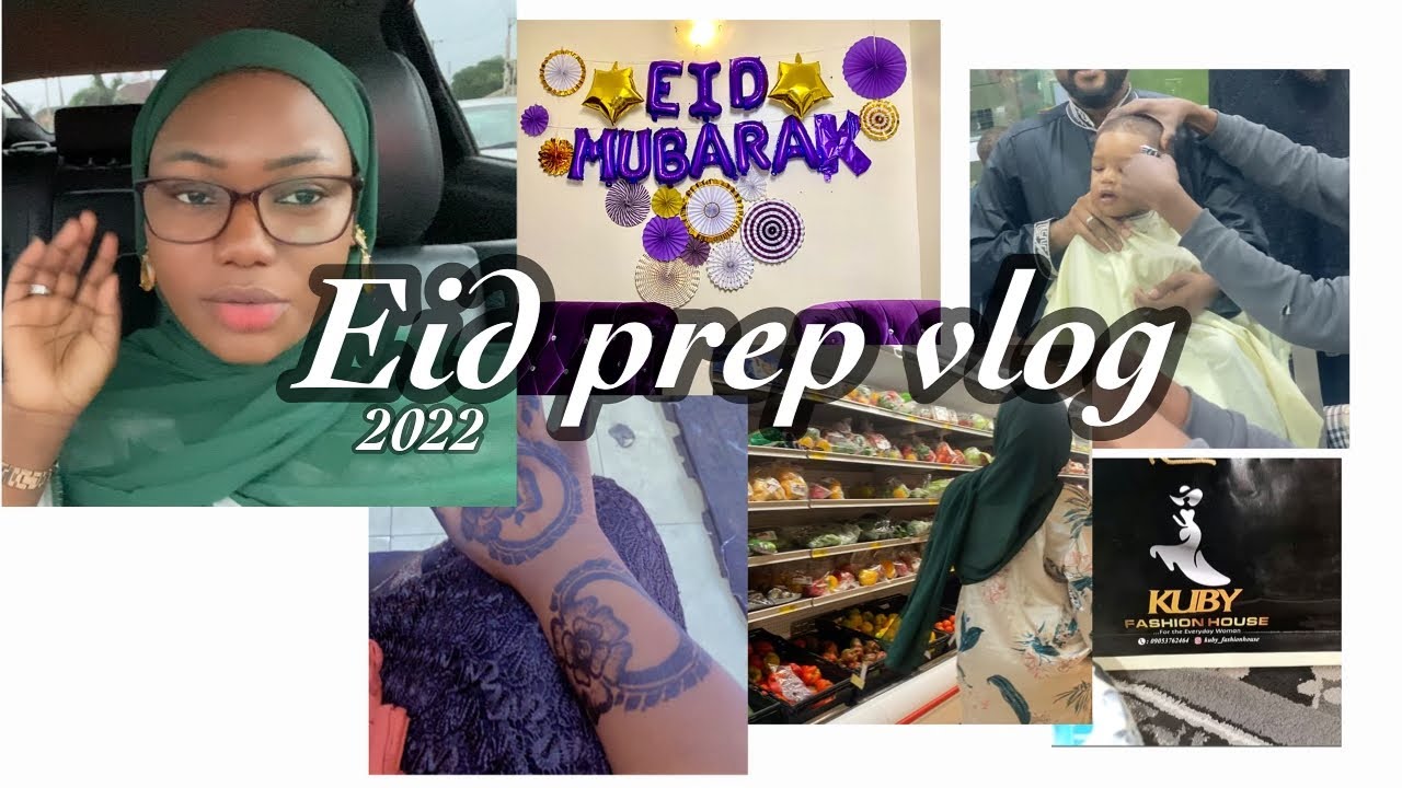 Eid prep vlog | shopping | henna | cooking | eid decor | game night