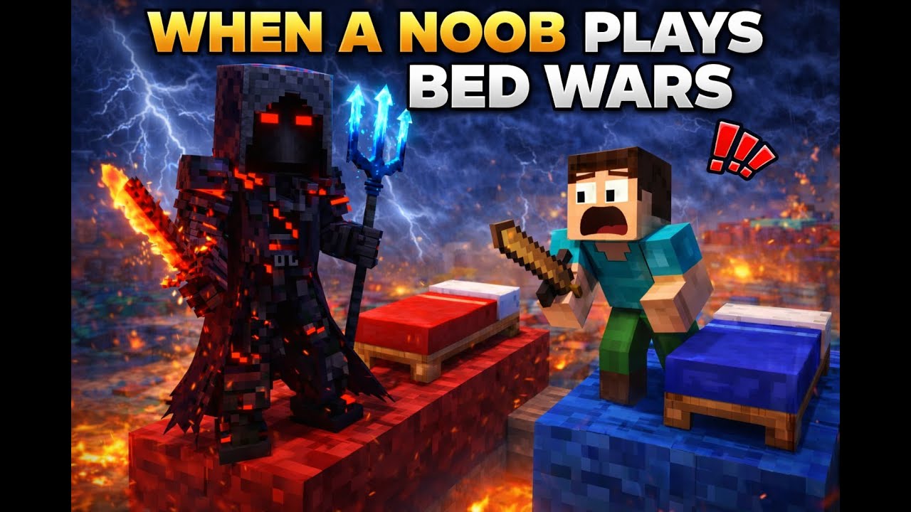 Sometimes I Win… Sometimes I Get Destroyed 😭 | Bed Wars