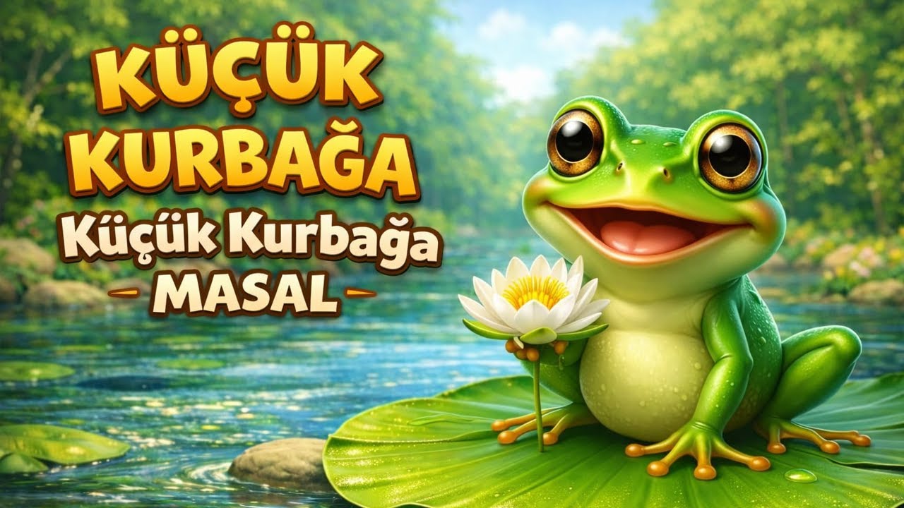 Küçük Kurbağa Masalı 🐸 Çocuklar İçin Kısa Animasyonlu Masal