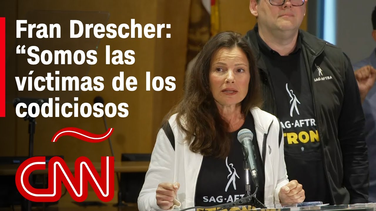 Así fue el discurso histórico de Fran Drescher por la huelga de actores