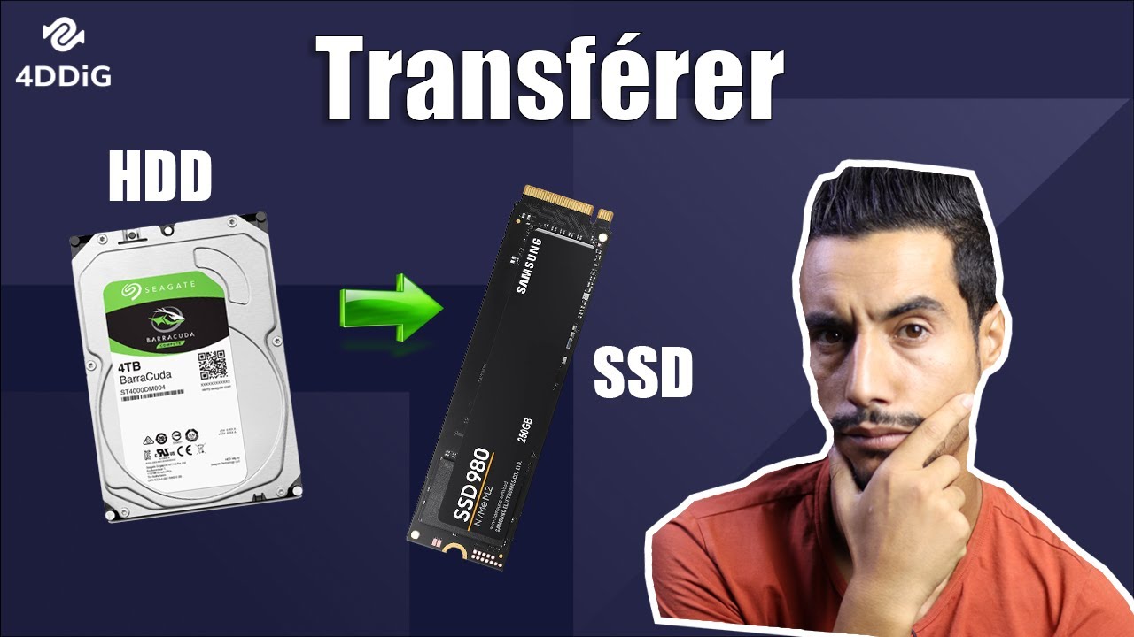 Comment transf&eacute;rer l&rsquo;OS de HDD vers SSD rapidement ?
