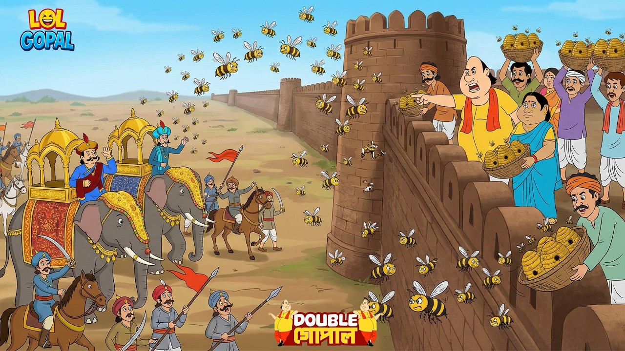 নবাবের ভয়ঙ্কর সেনাবাহিনীও গোপাল দাদার চালাকির কাছে হার মানল! | Gopal Bhar (Bengali) | New Episode