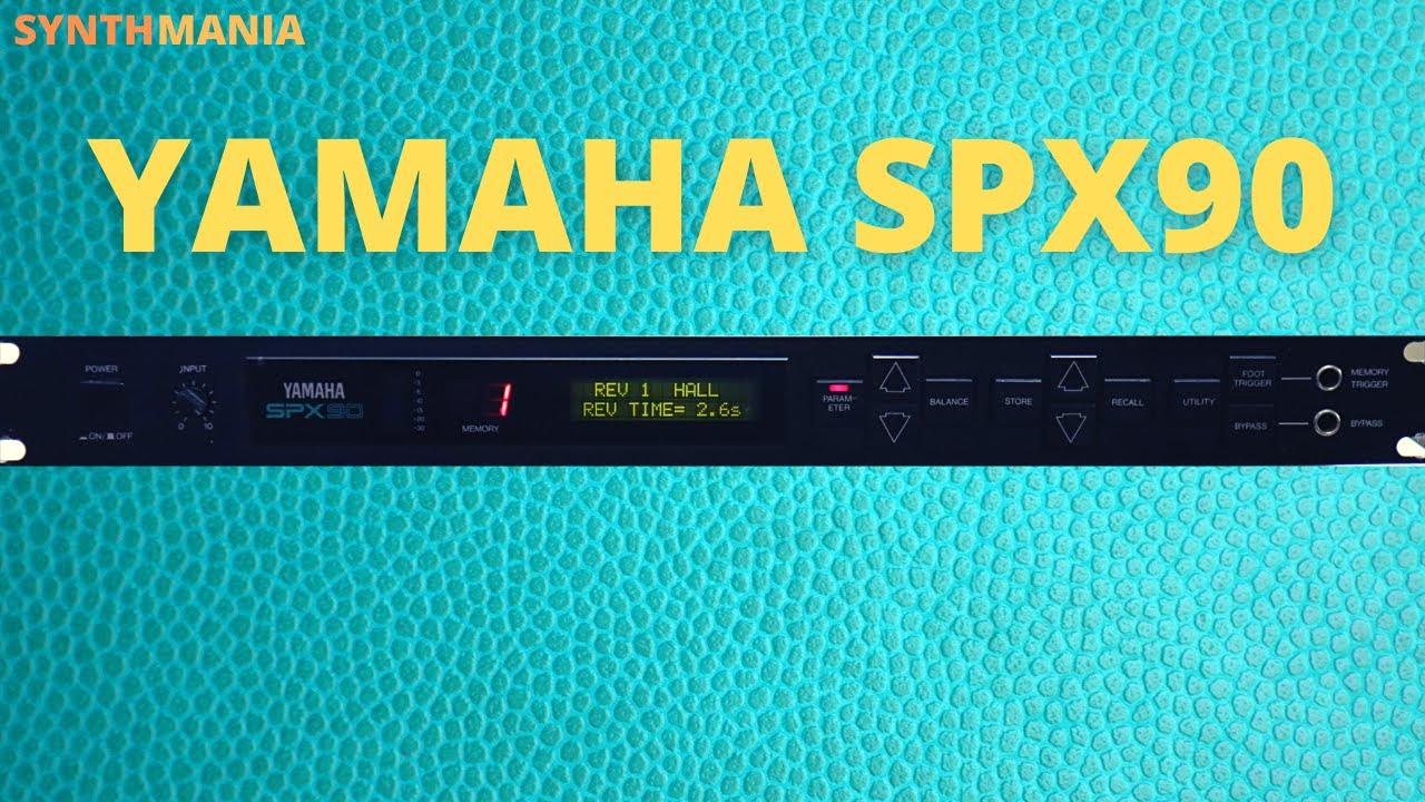 Some cool Yamaha SPX90 demos