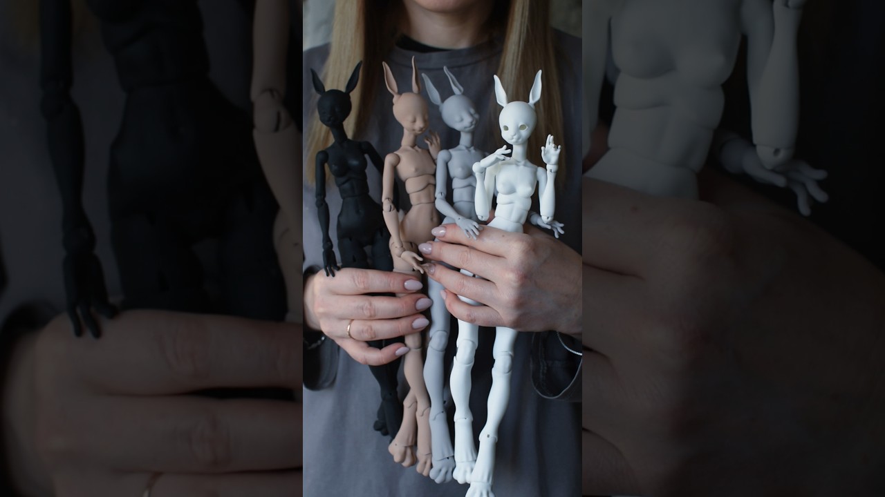 Bunny dolls bjd #bjd #dolls #bunny #hare #rabbit