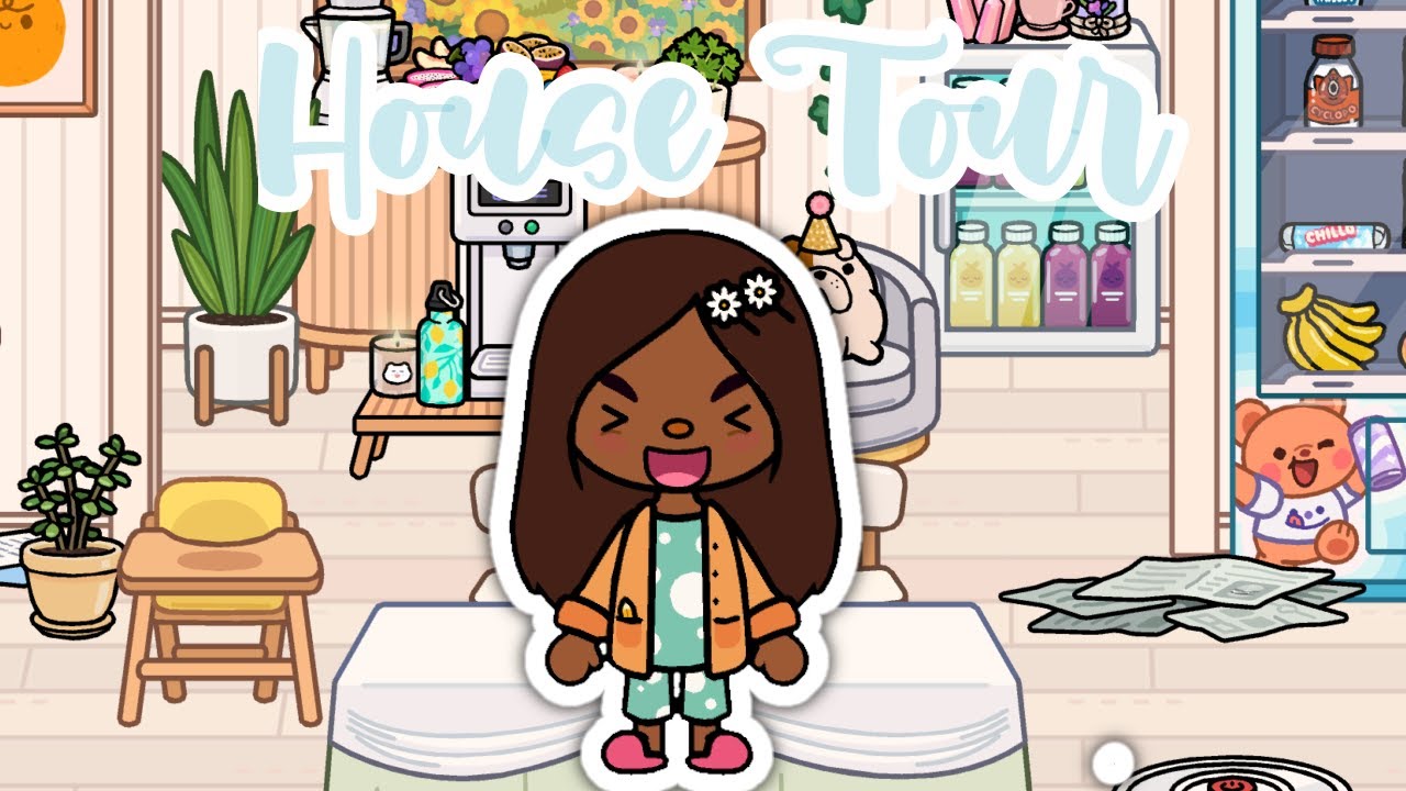 NEW HOUSE TOUR | with voice | roleplay