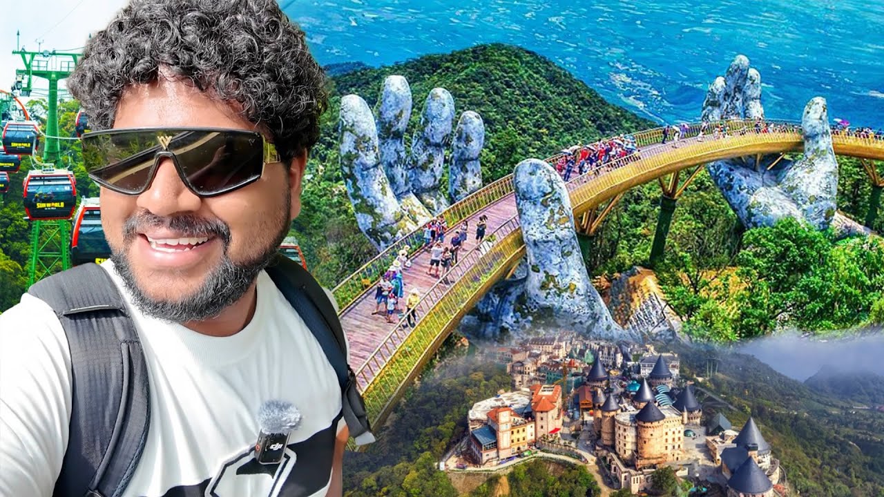 இது வேற உலகம் 🌎✨ | THE VIRAL GOLDEN BRIDGE of VIETNAM 🇻🇳 | Foodie Prabu | 