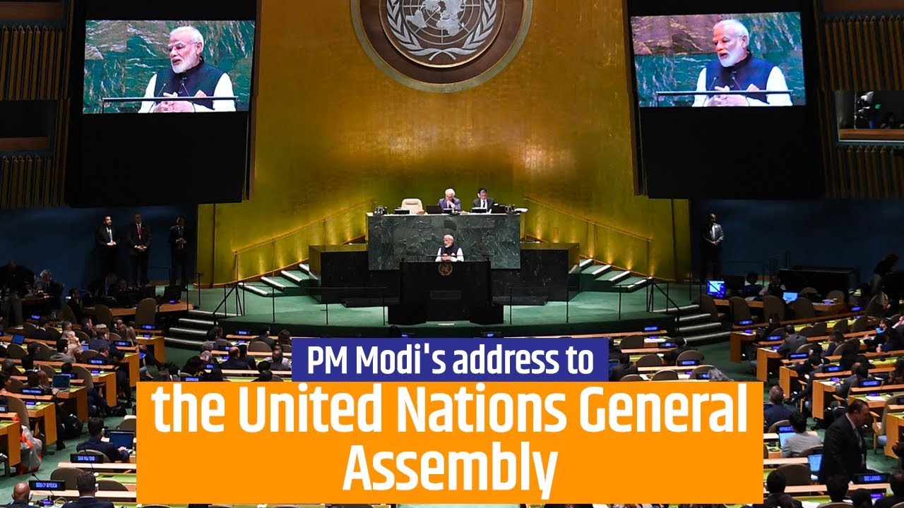 PM Modi's address to the United Nations General Assembly in New York, USA | PMO