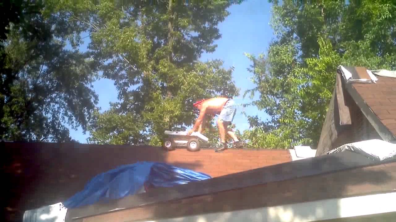 Slowest roofer contender, AND rogue inventor of...