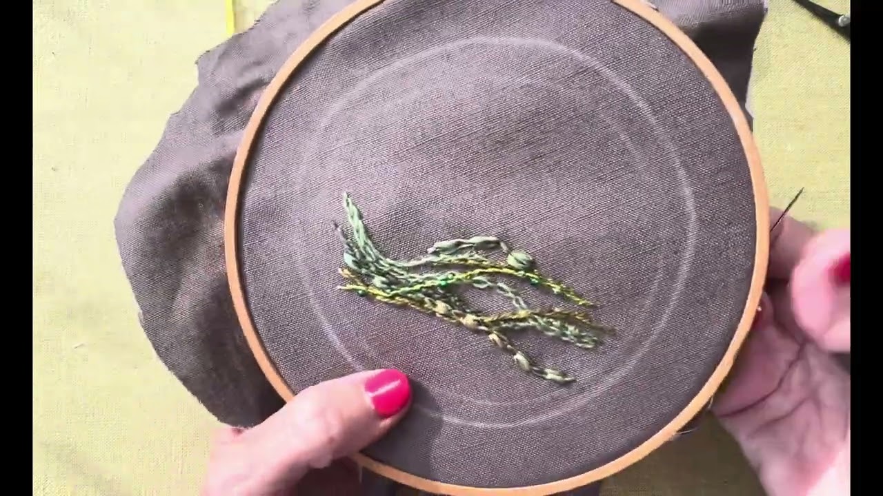 Snippets of my stitching life - going back to basics - #embroidery #embroiderystitch