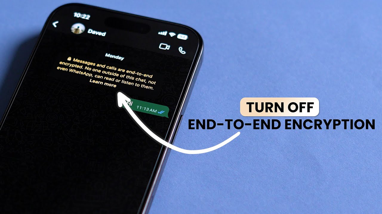 Как отключить резервное копирование со сквозным шифрованием в WhatsApp?