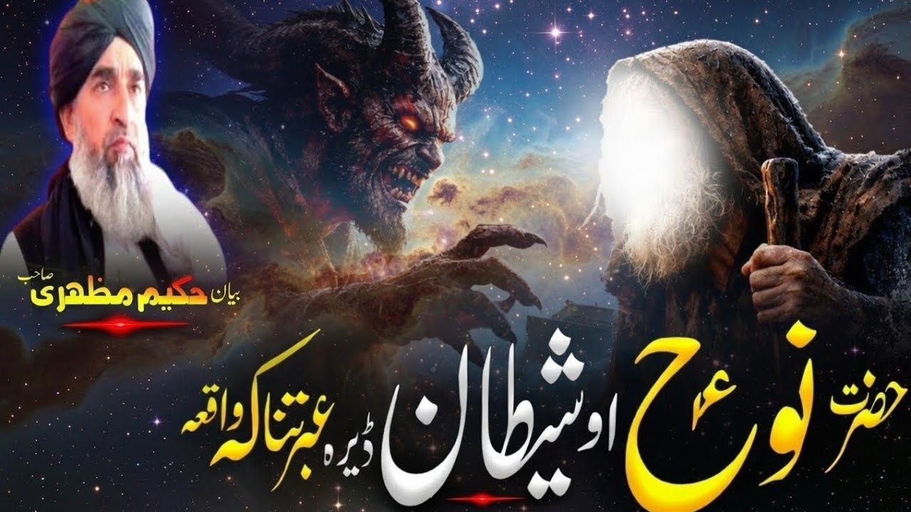Hazrat Nooh A.S Aw Shetaan Waqiya | Pashto Bayan