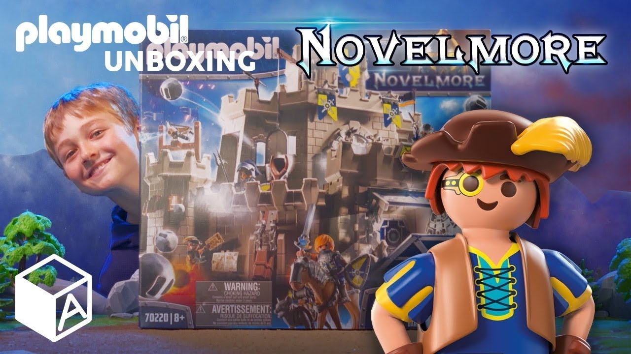 Unboxing Novelmore: El gran castillo de Novelmore PLAYMOBIL en Español