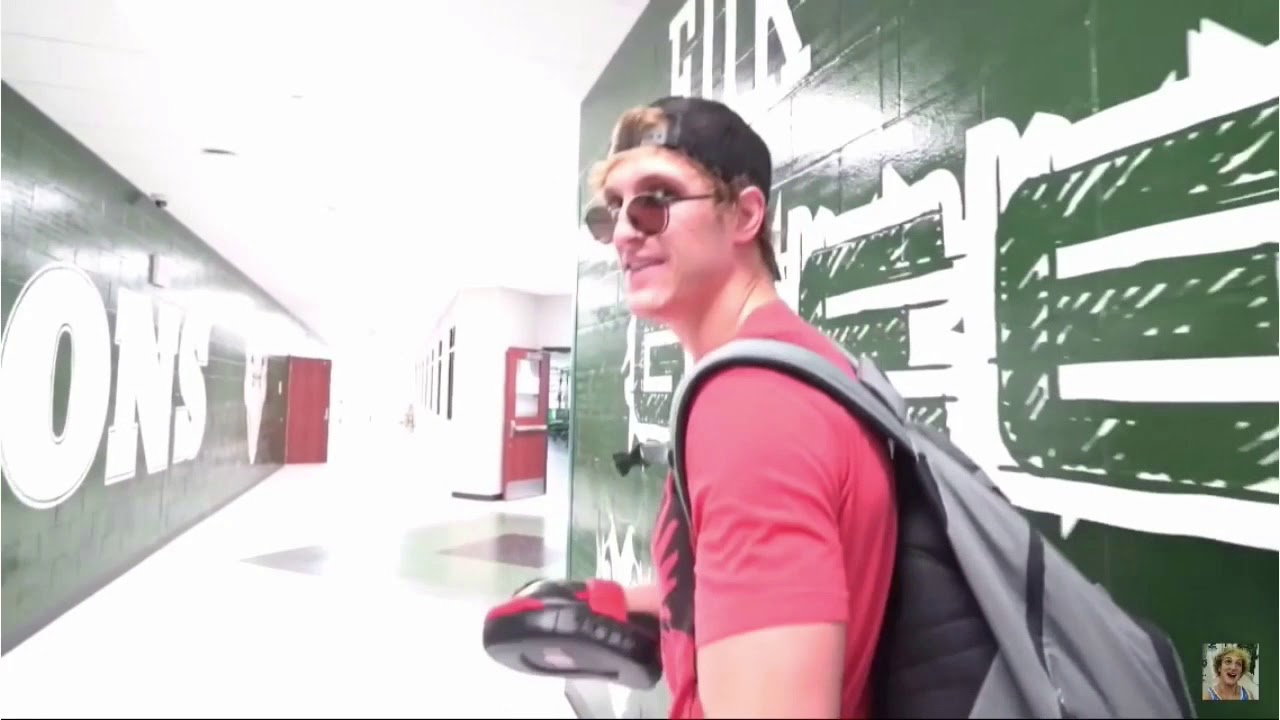 LOGAN PAUL VISITS HIS OLD HIGH SCHOOL
