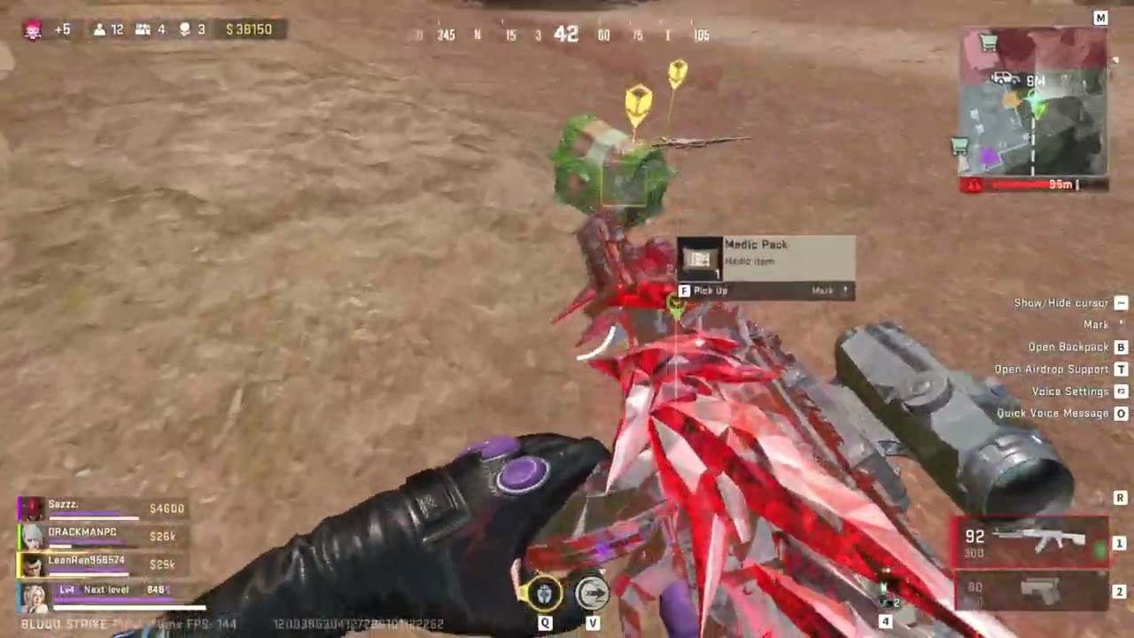 블러드 스트라이크(Blood Strike) 레전드 구간 치킨먹기가 갑자기 빡세졌네. #bloodstrike #bloodstrikegameplay #gaming