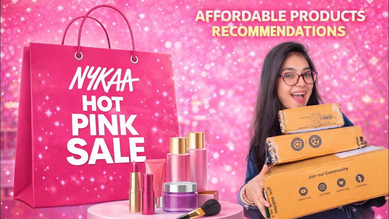 💗Nykaa Hot Pink Sale💗/Best and affordable makeup products/ 💄trending and viral makeup products 💖 ✨️ 