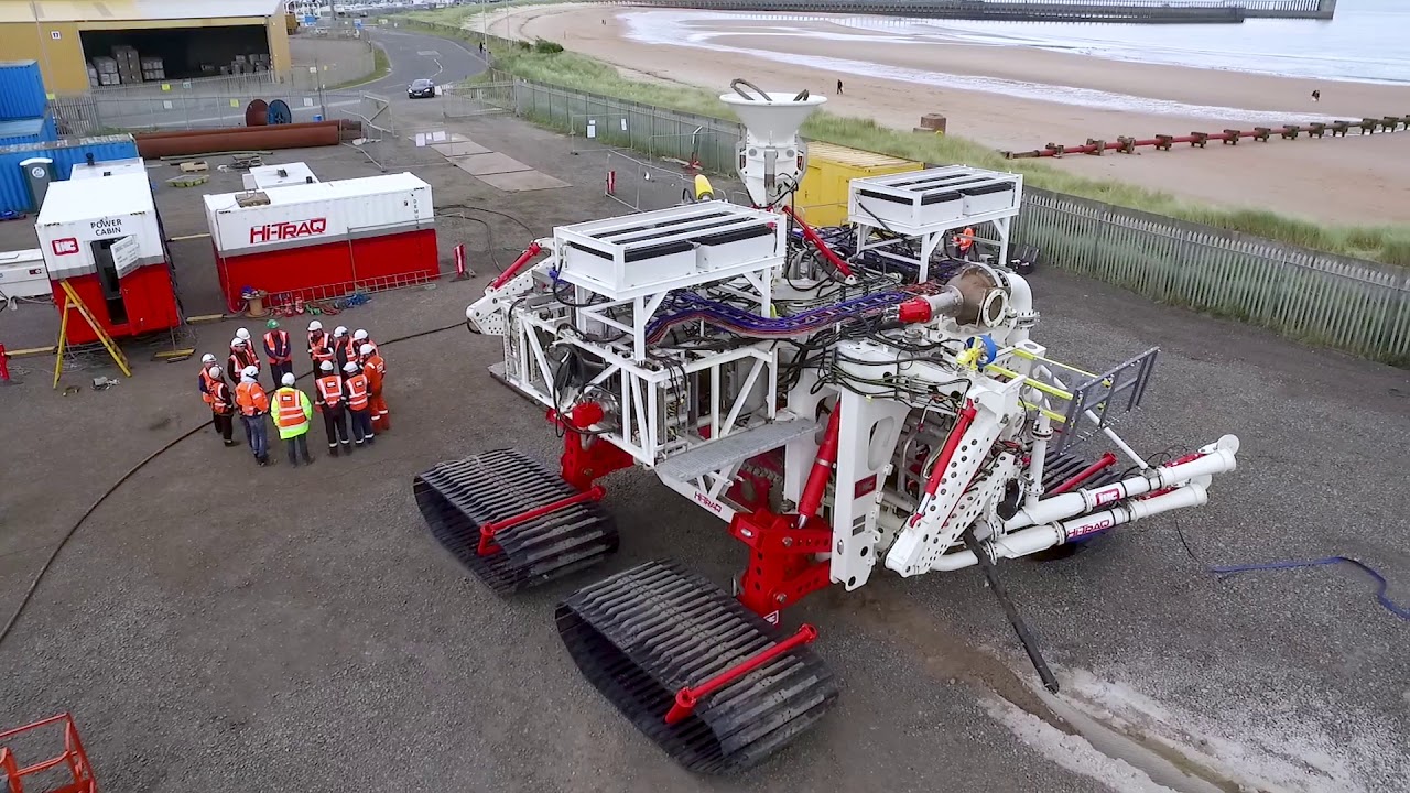 Royal IHC’s Hi-Traq® trenching vehicle during trials