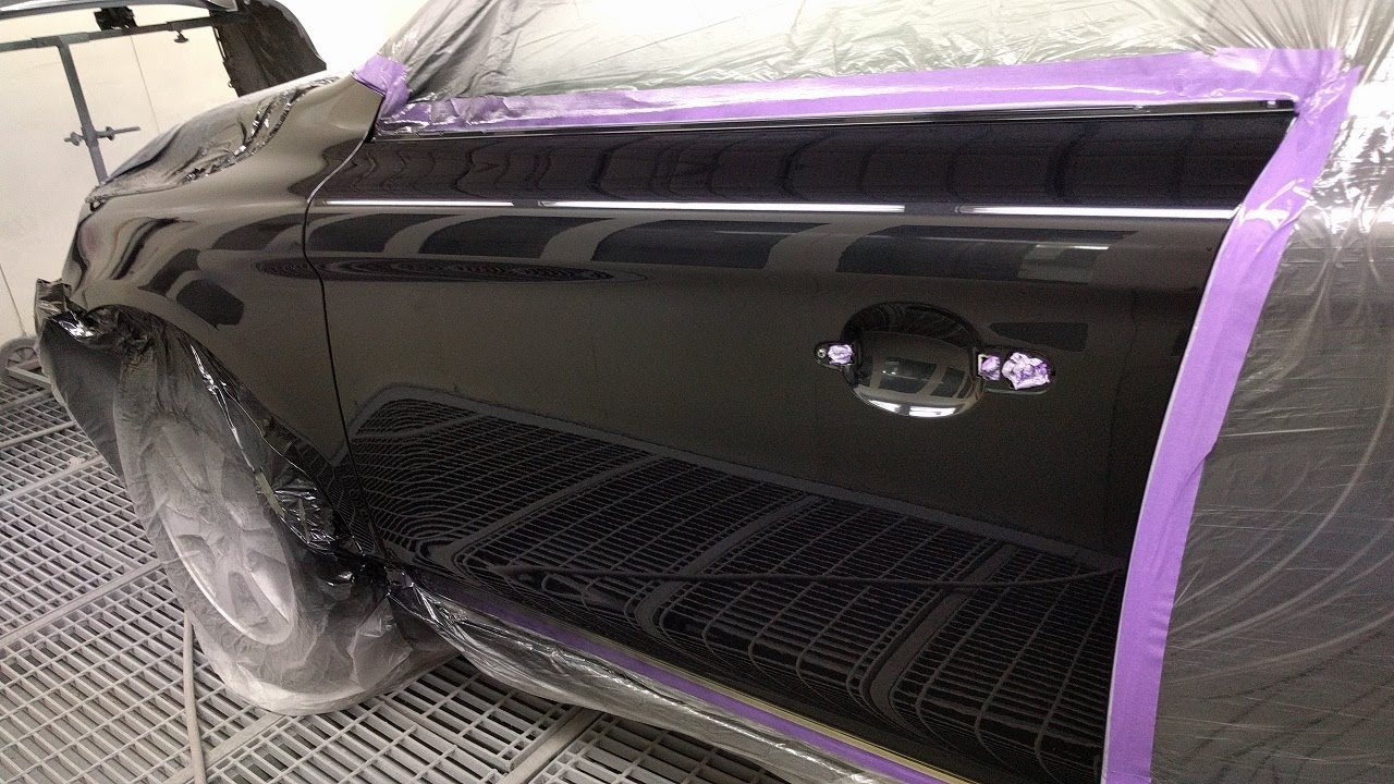Volvo XC60: Spray Painting