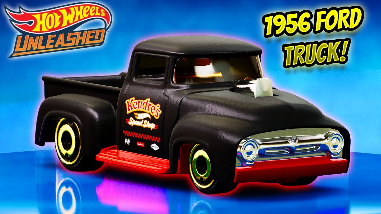 HOT WHEELS UNLEASHED! 1956 FORD TRUCK REVIEW! EXTREME DIFFICULTY!