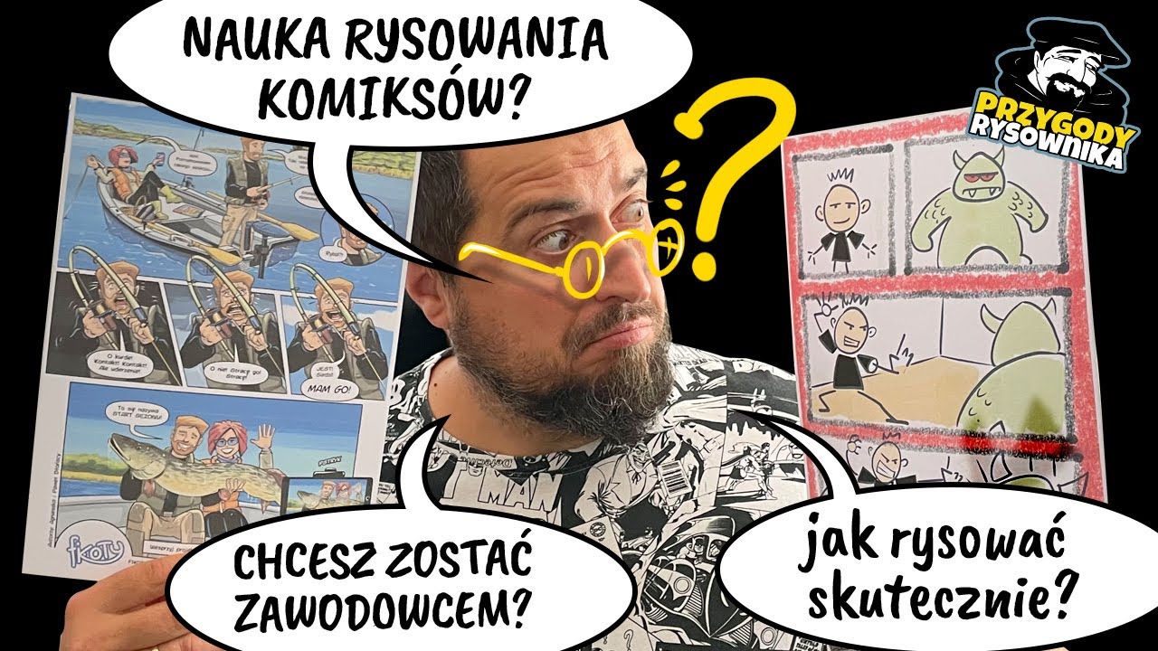 Jak zacząć naukę rysowania komiksów - RYSUJ SKUTECZNIE. Jak zarabiać na rysowaniu?