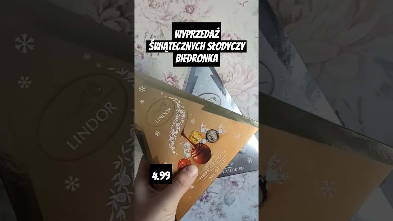 Skusicie się? #lindor #lindtchocolate #wyprzedaże #biedronkawtymtygodniu #biedronkaoferta #promocja