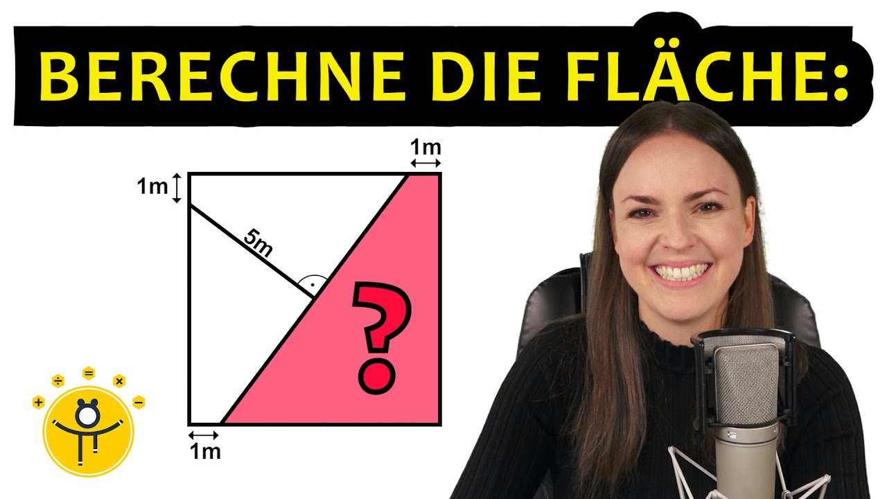 Mathe RÄTSEL Geometrie – Wie groß ist der Flächeninhalt?