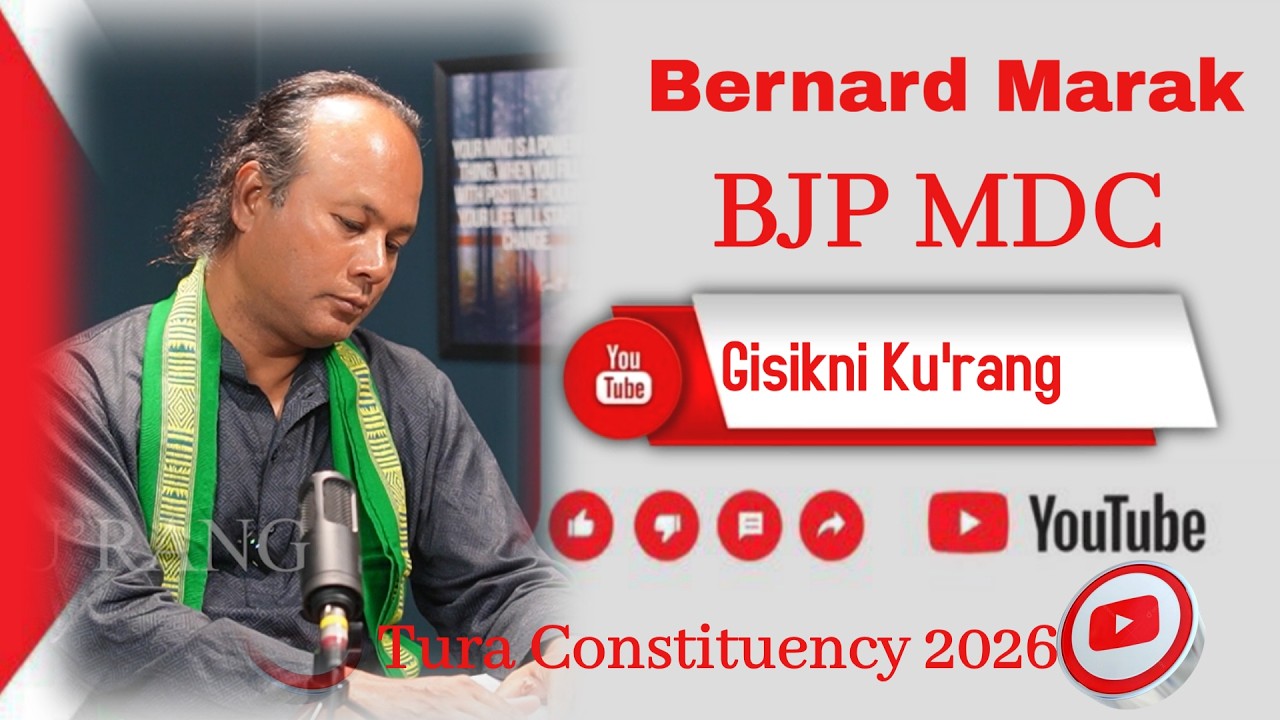 Bernard Rimpu Marak - BJP MDC (2026 MDCna BJP Candidate)