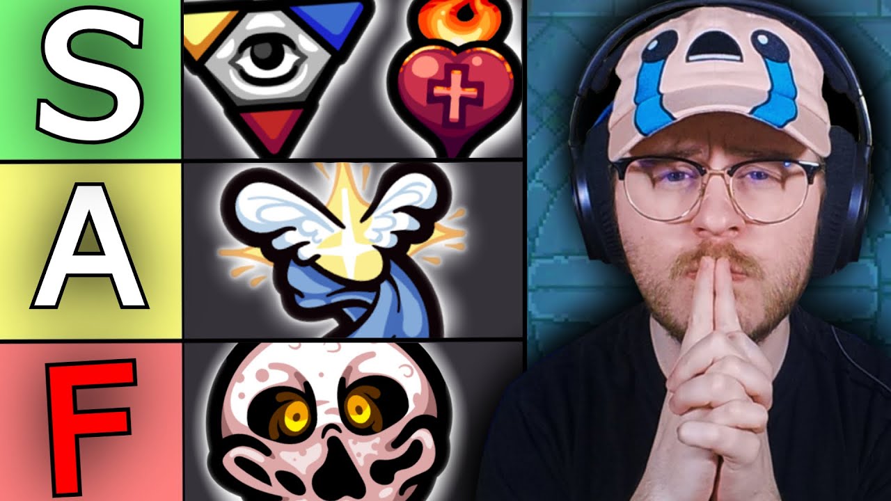Isaac's ULTIMATE Angel Item Tier List
