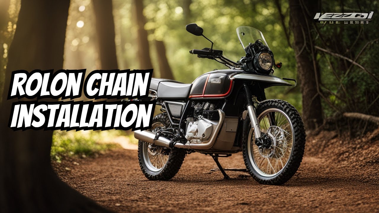 Rolon Chain Set Installation on Yezdi Adventure | Best Chain Set For Yezdi Adventure