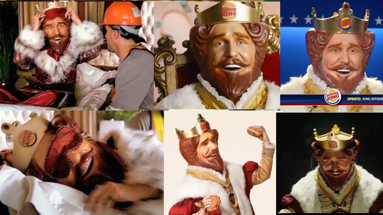 Burger King Commercials Compilation All the Burger King Mascot Ads Review