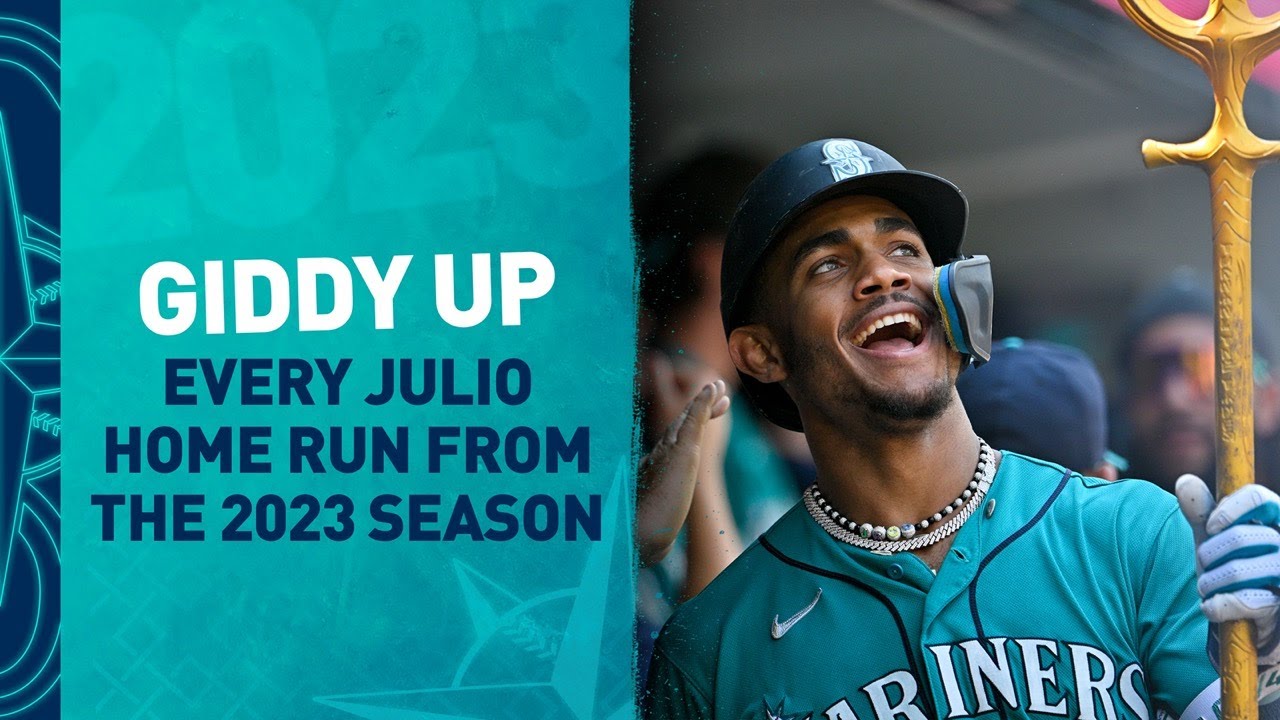 Watch Every Julio Rodríguez Home Run From The 2023 Season