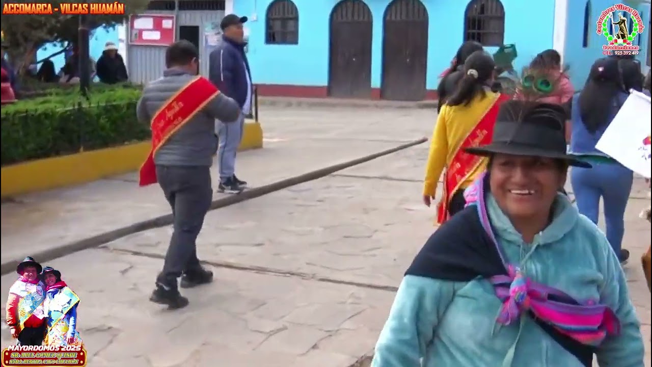 Fiesta patronal de Accomarca Vilcas Huamán dia 1 prte 2