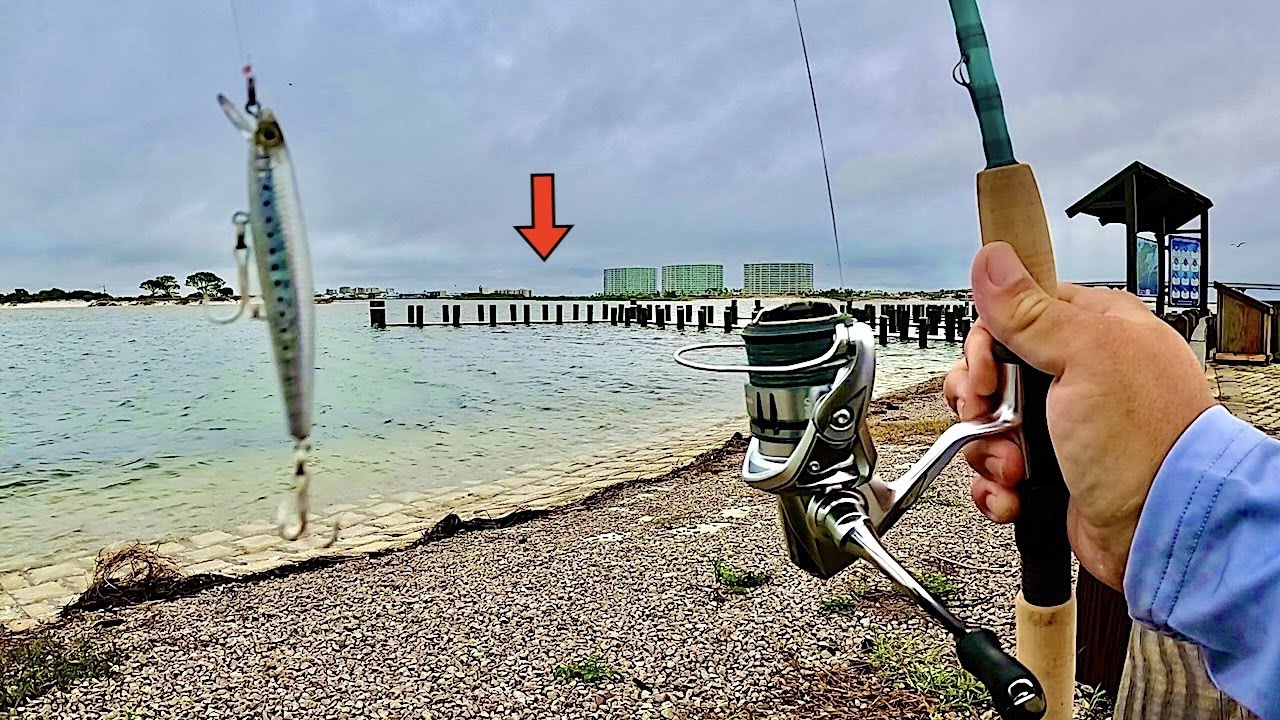 Fishing Micro Crankbaits at Saltwater Boat Ramps