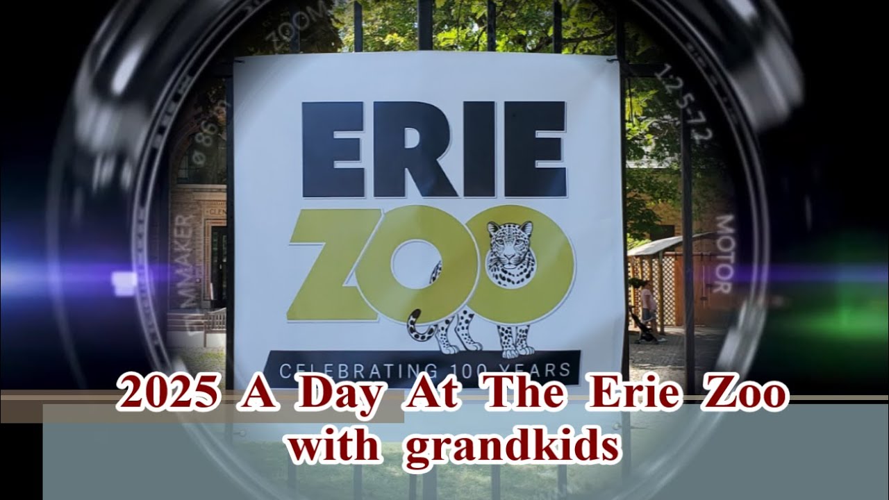 🌞2025 🦊A Day At The  Erie Zoo With Grandkids.🦁