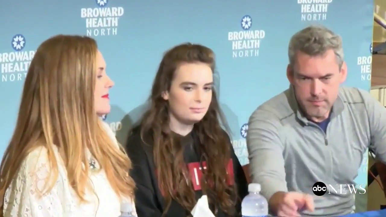 Fla. school shooting survivor, health officials hold news conference on her recovery | ABC News