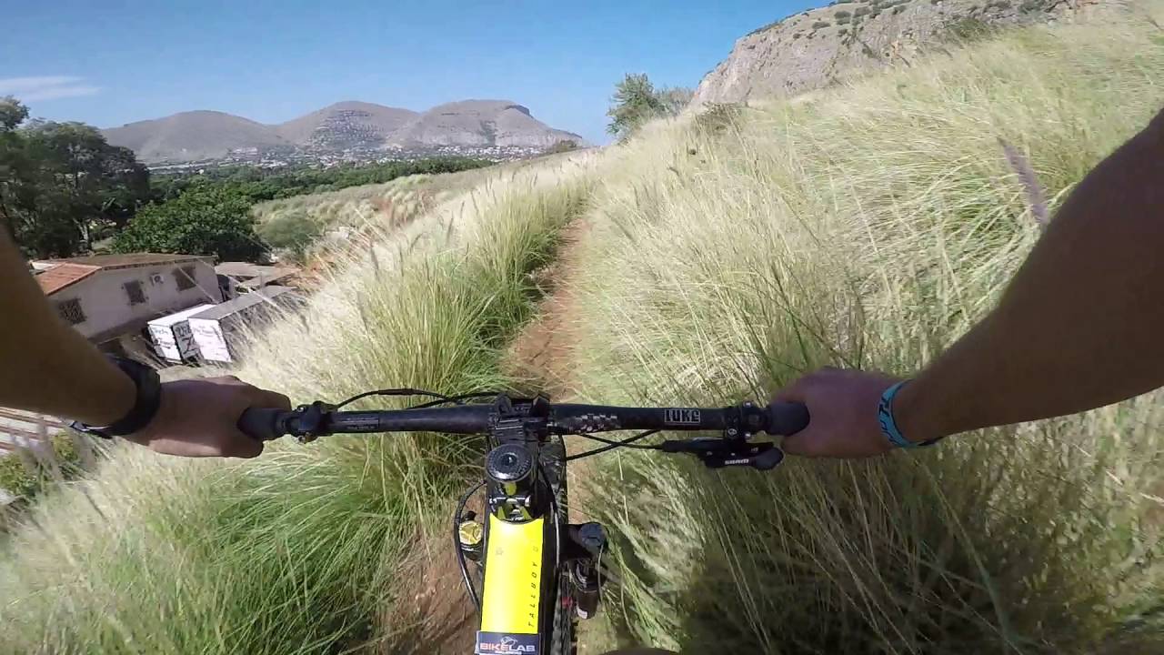Test Hero 5 sentiero landolina. Bikelab Palermo