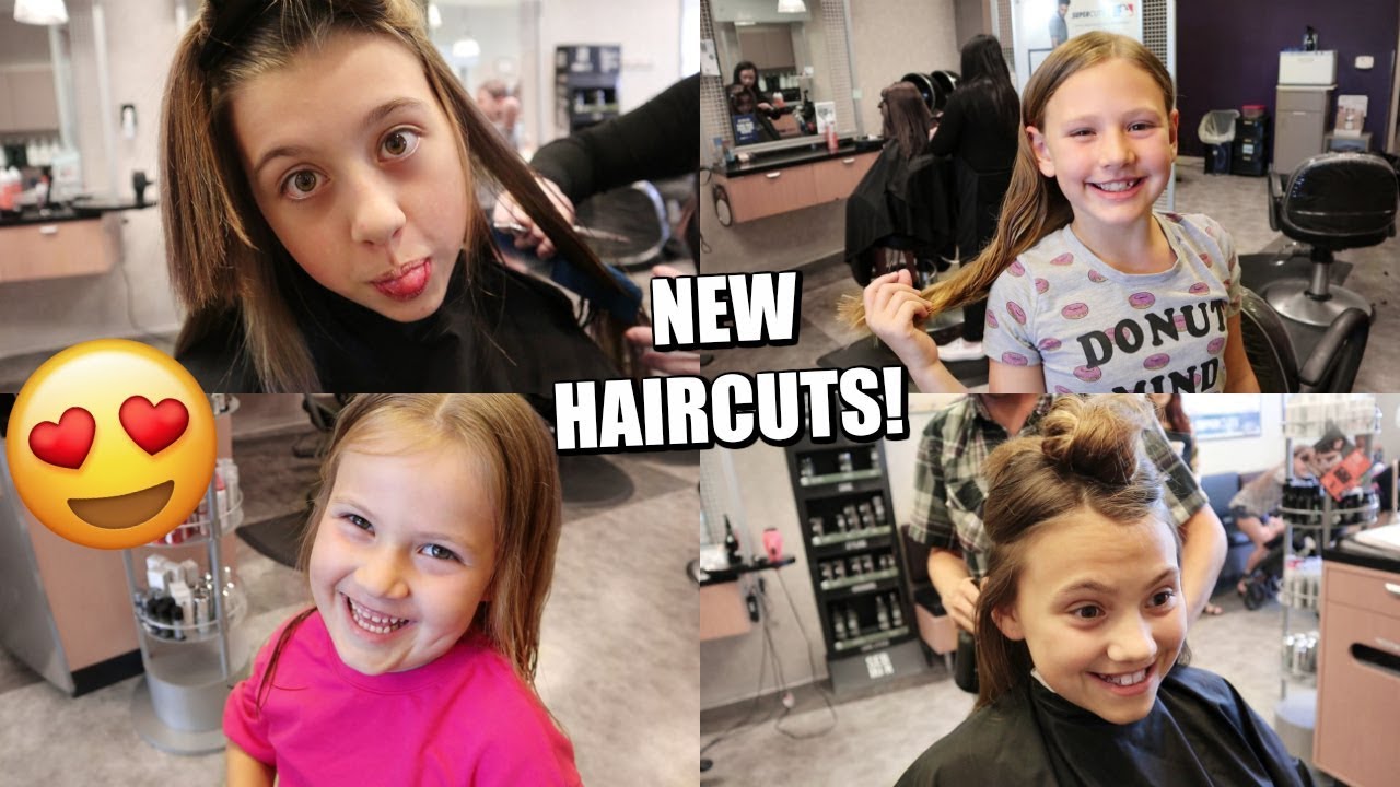 Taking The Kids To Get NEW HAIRCUTS! Teen And Tween Hair Makeover!