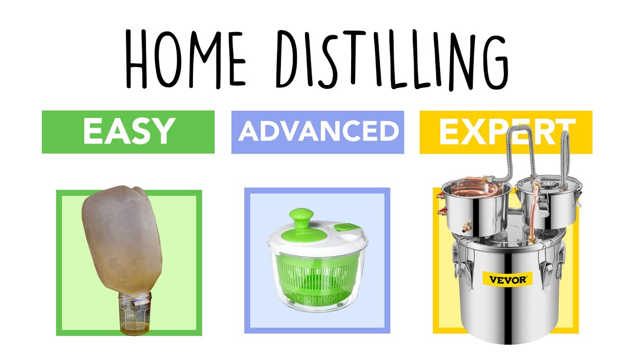 Distilling at home: Three ways to make high ABV spirits