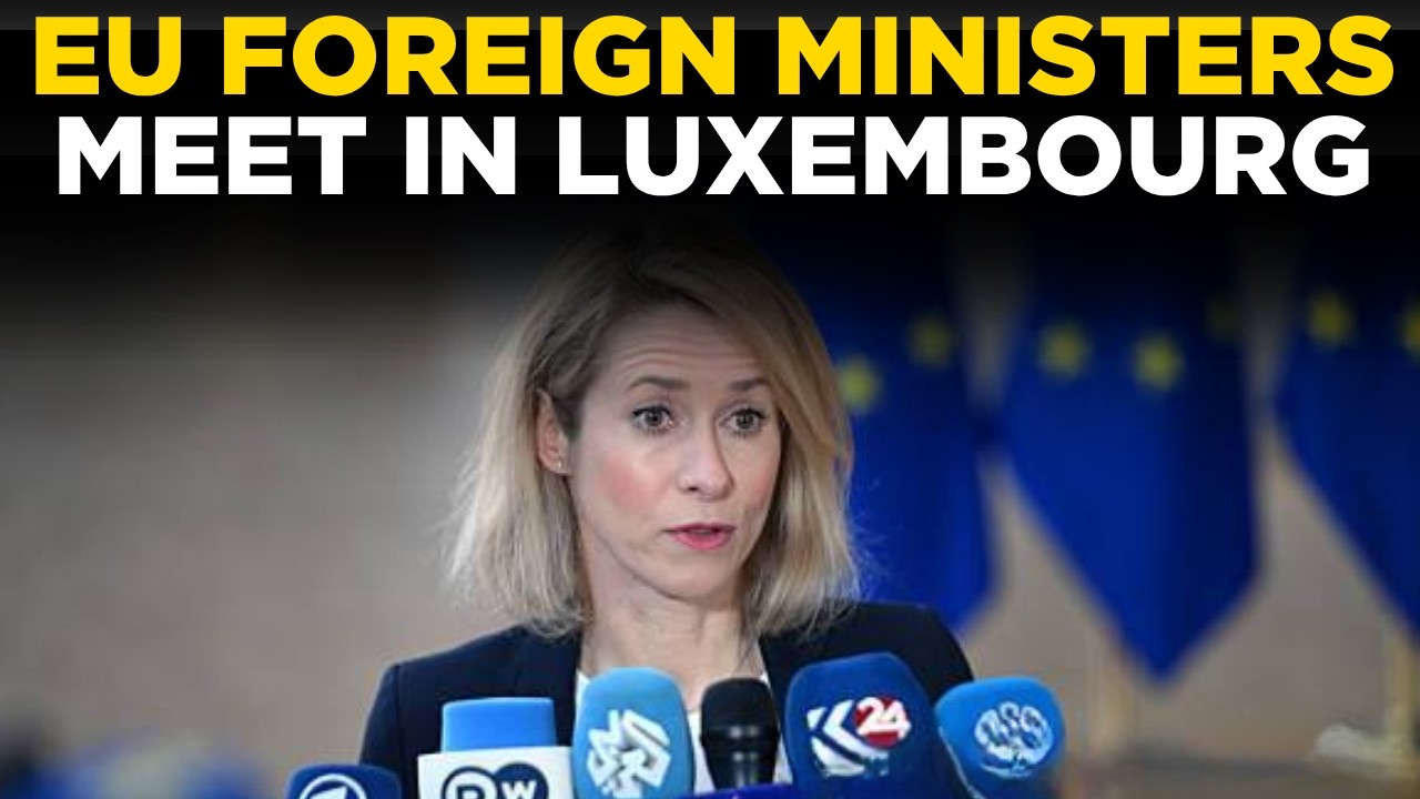 EU SUMMIT LIVE | EU Foreign Ministers Meet In Luxembourg For Monthly Talks  | Times Now World