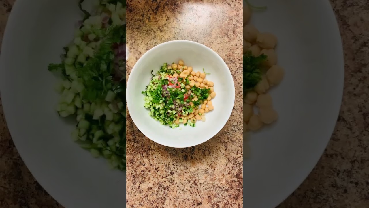 Chole ki salad weight loose ke liye bhi | chickpeas salad #shorts #subscribe #easyrecipe #simple