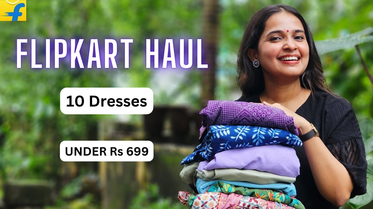 10 Flipkart Maxi/Midi Dress Haul under Rs 699 [ With ENGLISH SUBTITLES ] Ft.Interval