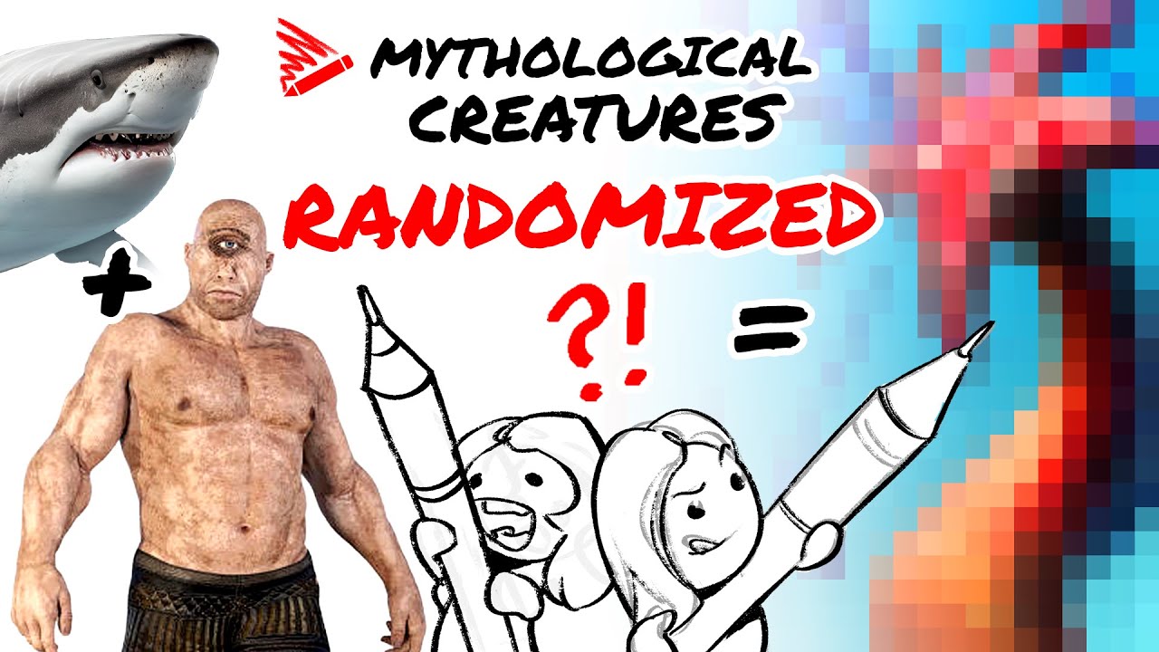 We Created RANDOMIZED Mythology MONSTERS!!