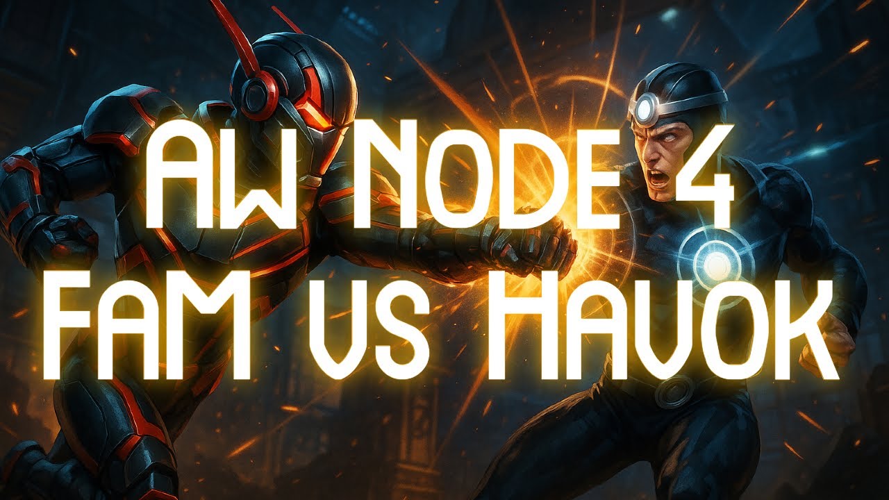Rank 4 Future Antman obliterates Node 8 Havok | New Alliance War Map | Marvel Contest of Champions