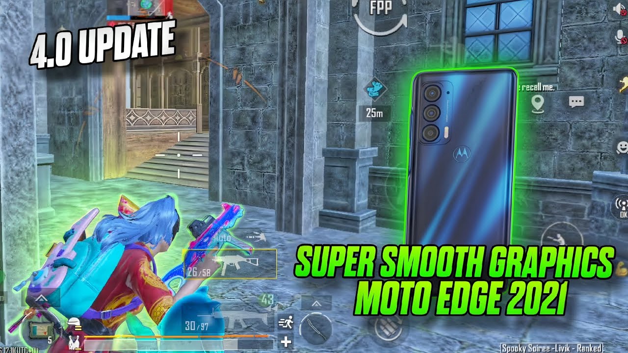 Super Smooth Graphics Is Insane🔥🔥 | Moto Edge 2021 | Pubg Mobile - Bgmi