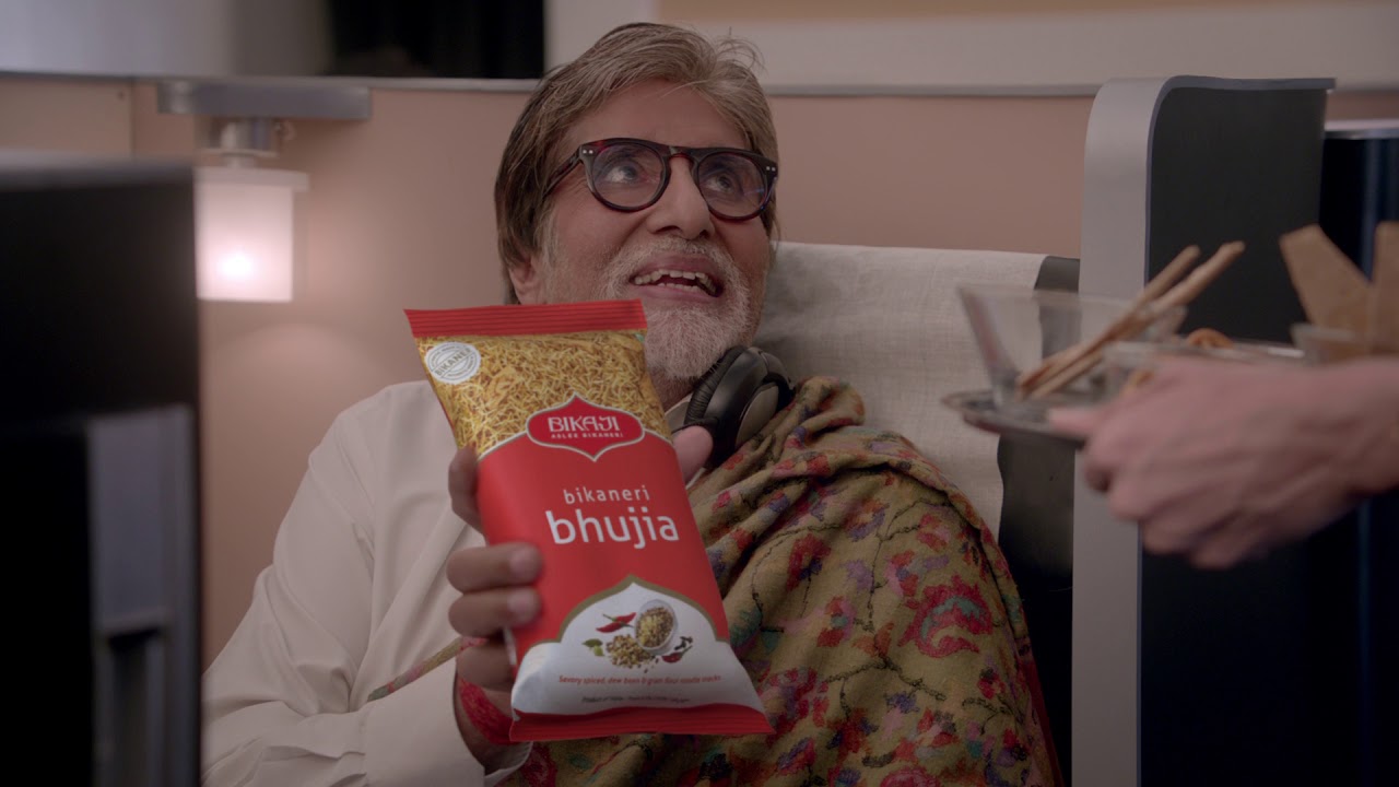 Amitji Loves Bikaji- Love for Bhujia is in the air.