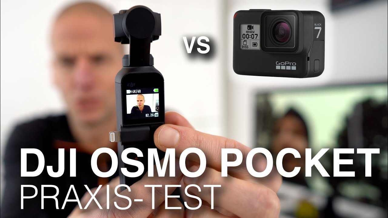 DJI Osmo Pocket Praxis-Test Radfahren & Laufen. Der GoPro Hero 7 Black Killer? #IQVLOG 4K deutsch