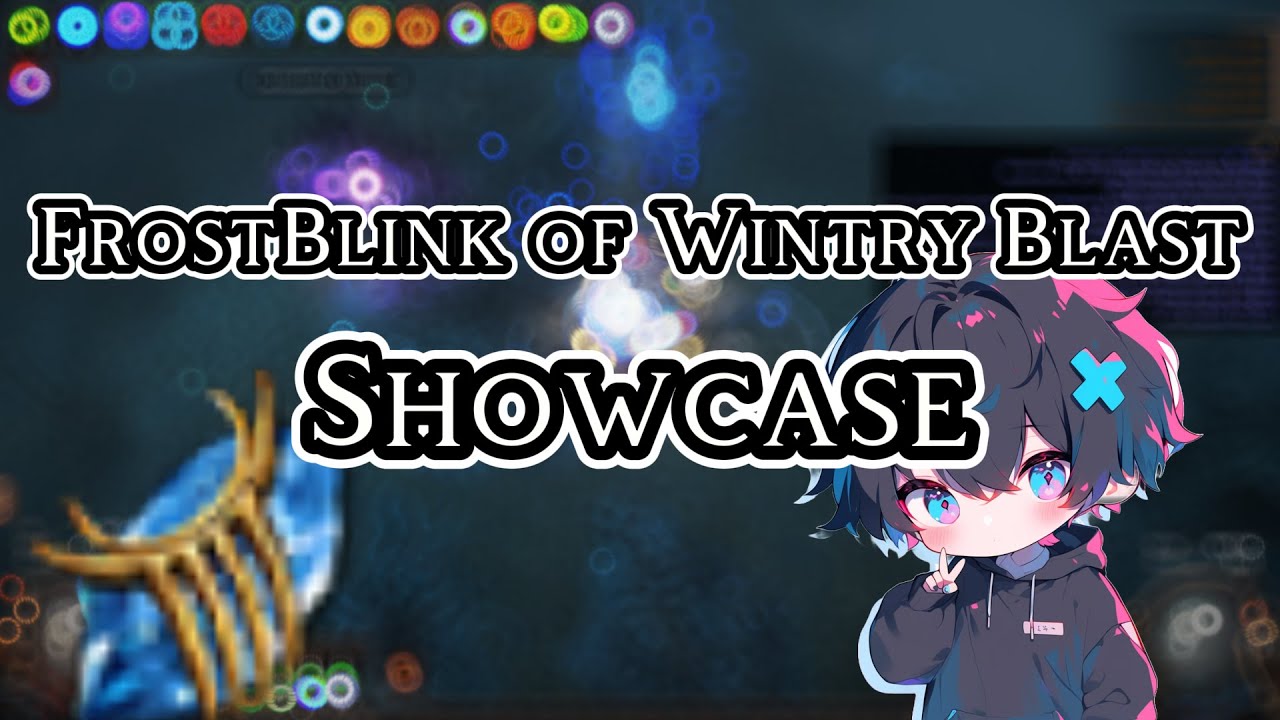 [Path of Exile] 3.25 Day END - FrostBlink of Wintry Blast version Showcase