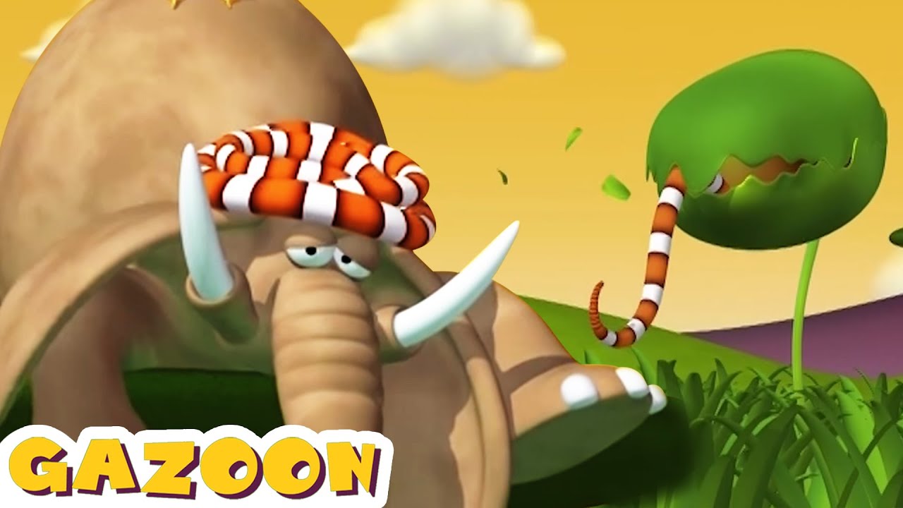 Gazoon - Plant Trouble in the Jungle | Funny Animal Cartoon For Kids | HooplaKidz Tv
