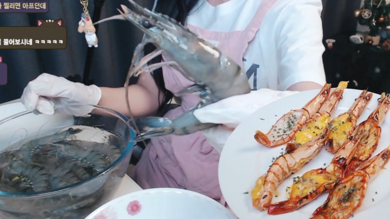 시집은 갈 수 있을까...??  🦐첫쿡방 : 초간단 새우오븐버터구이🦐