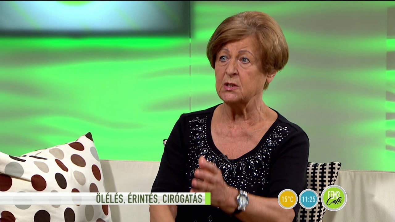 Dr. Bagdy Emőke: „Az érintés létszükséglet”-2015.09.09. – tv2.hu/fem3café